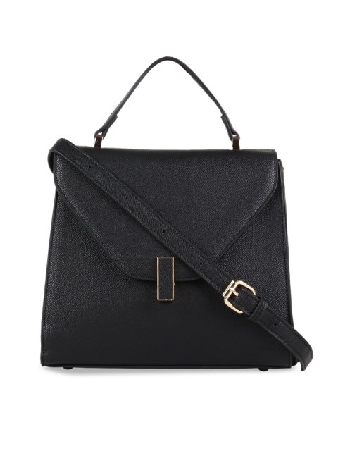 

Addons Black Solid Handheld Bag