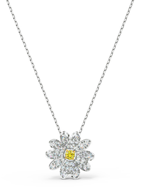 

SWAROVSKI Yellow & Rhodium-Plated Eternal Flower Pendant