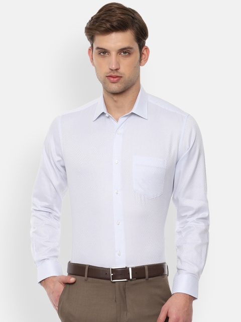 

Van Heusen Men Blue Regular Fit Printed Formal Shirt