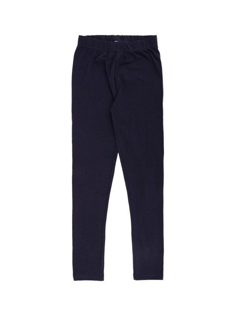 

Pantaloons Junior Girls Navy Blue Solid Leggings