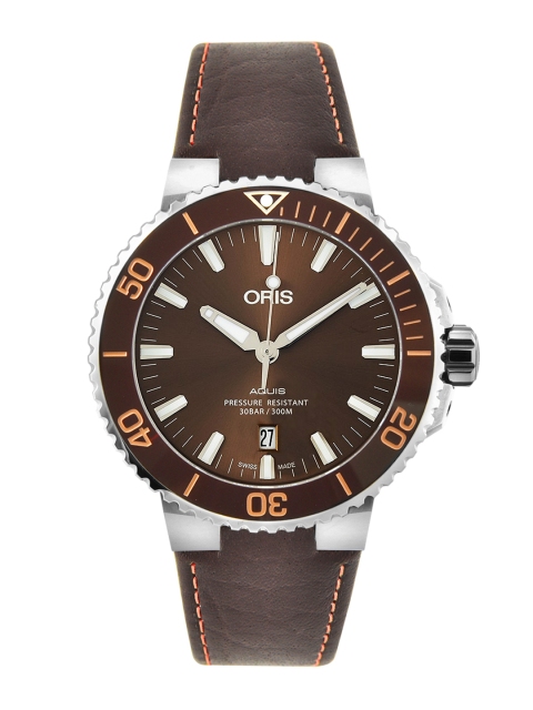 

Oris Men Brown Analogue Watch