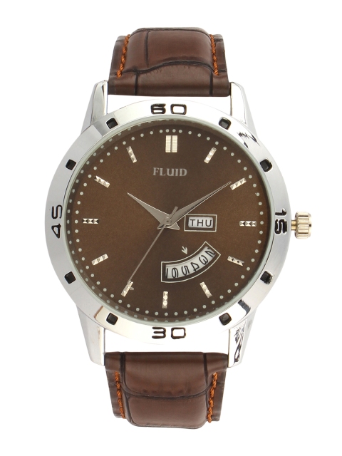 

FLUID Men Brown Analogue Watch FL-779G-BR01