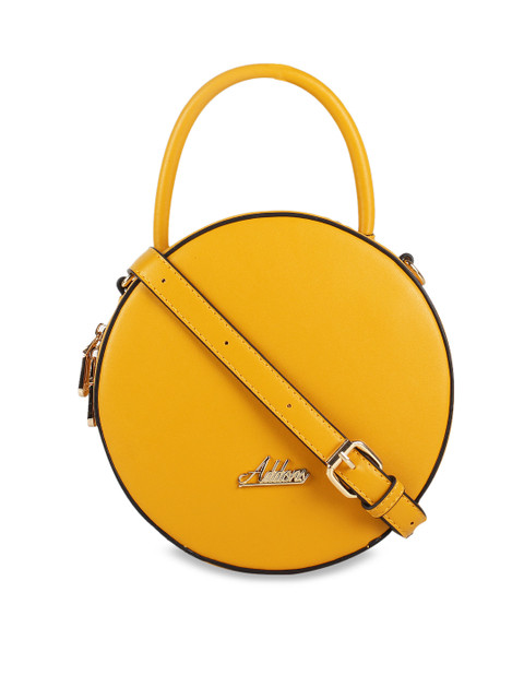 

Addons Yellow Solid Handheld Bag