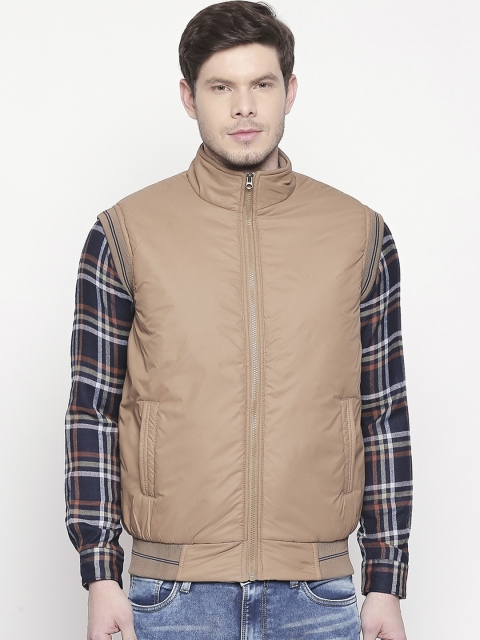 

Lawman pg3 Men Beige Solid Lightweight Padded Jacket