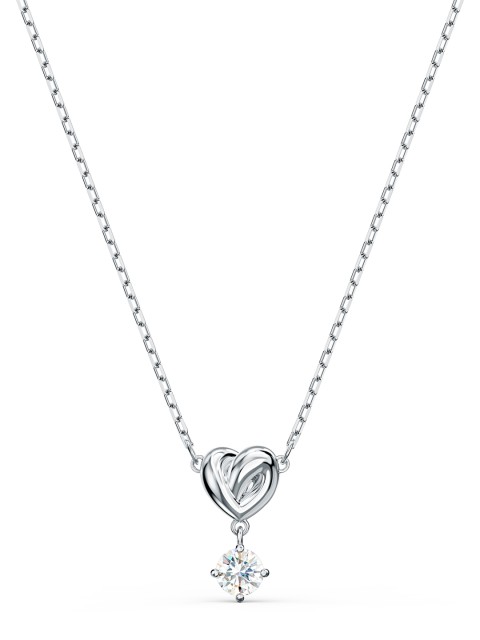 

SWAROVSKI Silver-Toned Rhodium-Plated Necklace