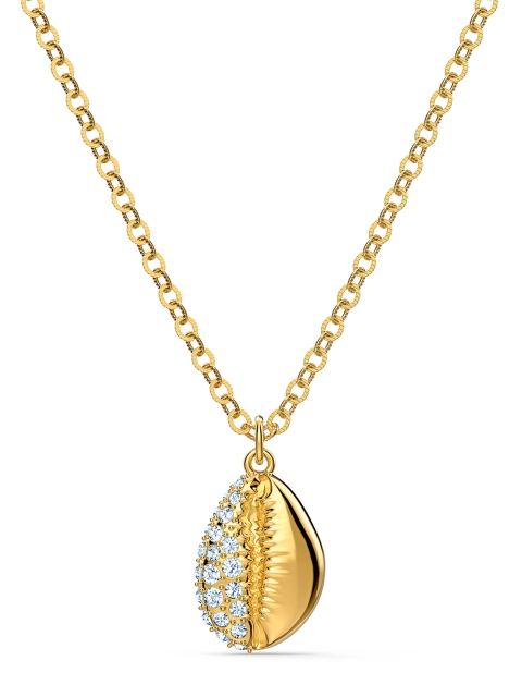 

SWAROVSKI Gold-Plated & White Alloy Necklace