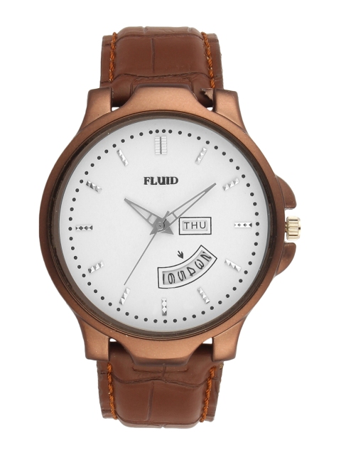 

FLUID Men White Analogue Watch FL-780G-WH01