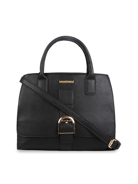 

Addons Black Solid Handheld Bag