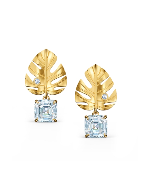 

SWAROVSKI Gold-Plated Tropical Pierced Earrings