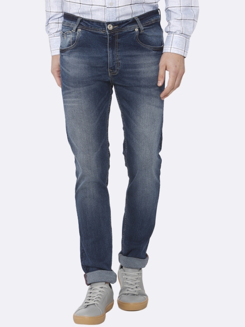 

Mufti Men Blue Slim Fit Mid-Rise Clean Look Stretchable Jeans