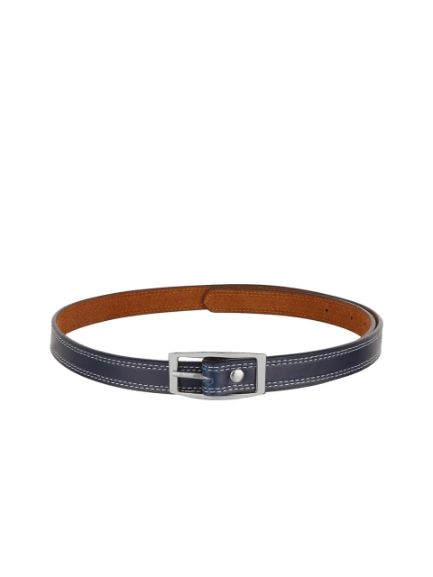 

LONDON FASHION hob Women Navy Blue & White Striped Belt