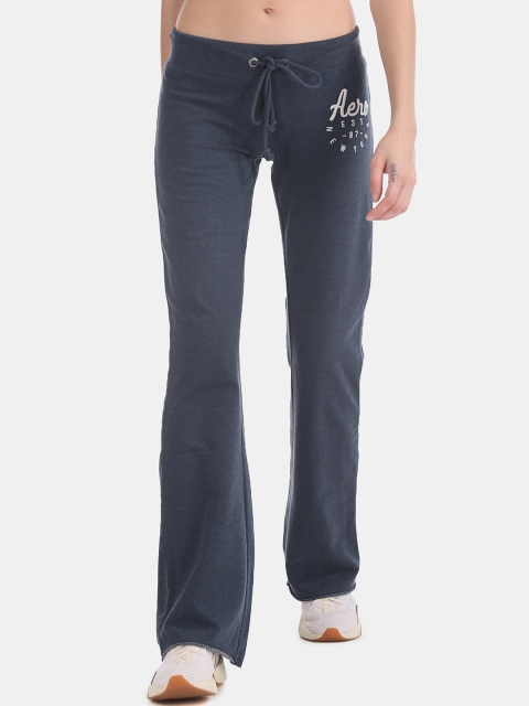 

Aeropostale Women Grey Solid Boot Cut Track Pants