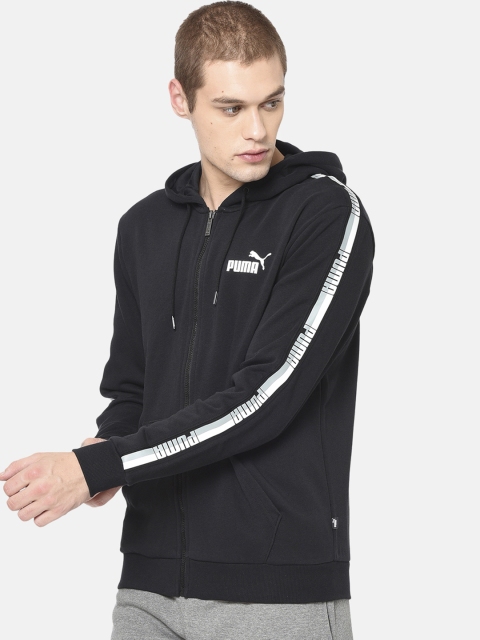 

Puma Men Black Solid Sporty Jacket