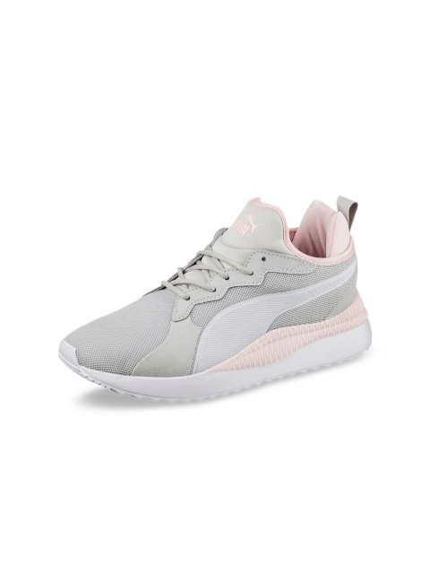 

Puma Unisex Grey Slip-On Pacer Next Sneakers