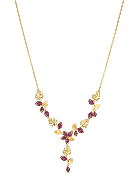 

SWAROVSKI Pink Gold-Plated Necklace