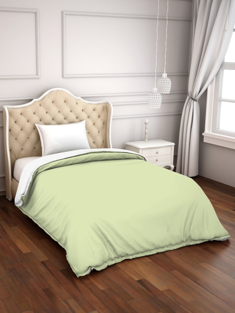 

SPACES Sea Green Solid Hygro AC Room 150 GSM Single Bed Comforter