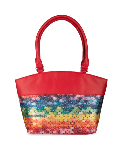 

Vivinkaa Red & Blue Printed Shoulder Bag