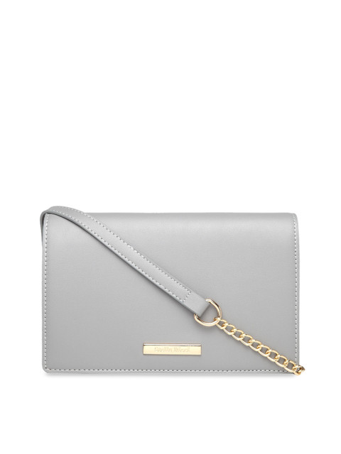 

Stella Ricci Grey Solid Sling Bag