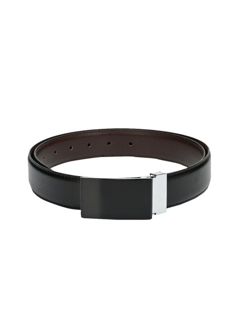 

Calvadoss Men Black Solid Belt