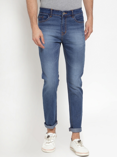 

Hubberholme Men Blue Slim Fit Mid-Rise Clean Look Stretchable Jeans