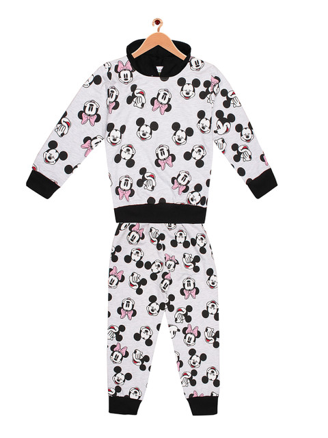 

First Kick Boys Grey Printed Shirt with Trousers