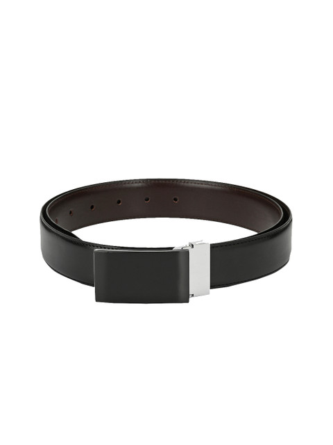 

Calvadoss Men Black Solid Belt