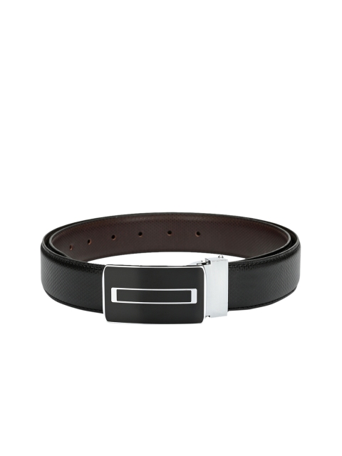 

Calvadoss Men Black Solid Belt
