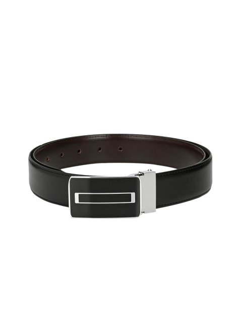 

Calvadoss Men Black Solid Belt