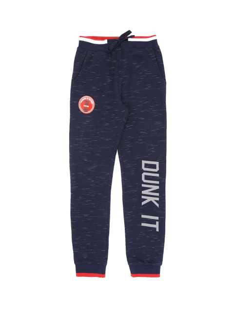 

Pantaloons Junior Boys Navy Blue Solid Straight-Fit Joggers
