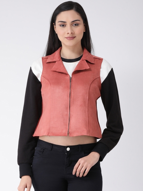 

Latin Quarters Women Pink Solid Shirt Style Top