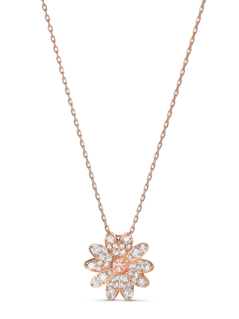

SWAROVSKI Rose Gold Plated Alloy Eternal Flower Necklace