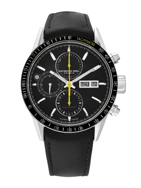 

Raymond Weil Freelancer Men Black Chronograph Analogue Watch 7731-SC1-20121