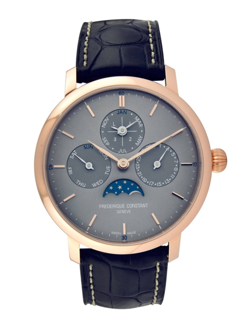

Frederique Constant Men Grey Analogue Watch FC-775G4S4