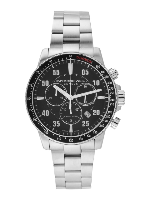 

Raymond Weil Tango Men Black Chronograph Analogue Watch