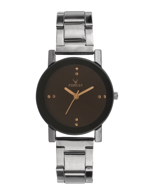 

Hobforestessentials Women Brown Analogue Watch