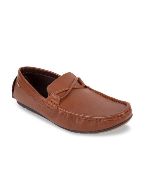 

Duke Men Tan Brown Driving Shoes