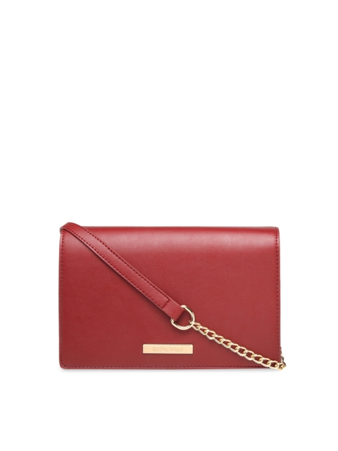 

Stella Ricci Red Solid Sling Bag
