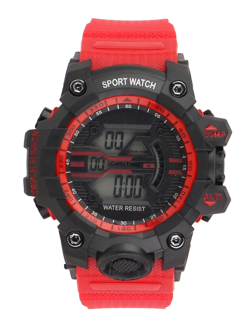 

Fantasy World Unisex Red Digital Watch FW-YS-06-RD01