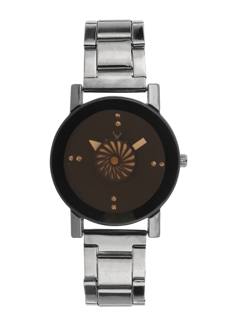 

Hobforestessentials Women Brown Analogue Watch