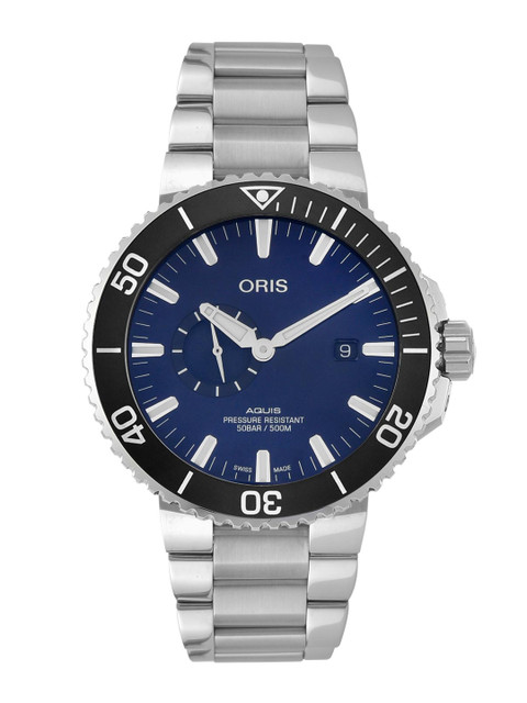 

Oris Men Blue Analogue Watch 01 743 7733 4135-07 8 24 05PEB
