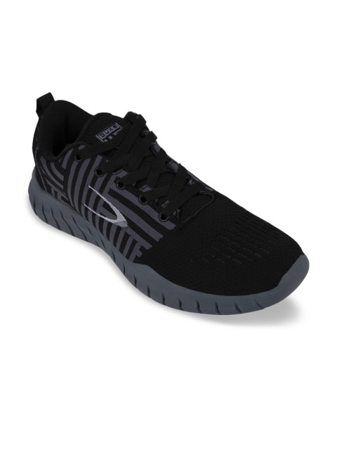 

Duke Men Black & Grey Textile Training or Gym Shoes