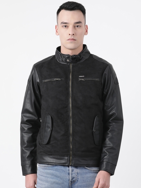 

Cloak & Decker by Monte Carlo Men Black Solid Padded Jacket