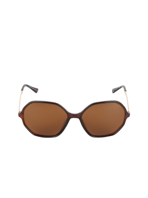 

Daniel Klein Women Hexagon Sunglasses DK4251-C3, Brown