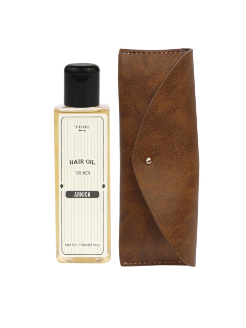 

TJORI Arnica Premature Graying Control Hair Oil 100 ml, Nude