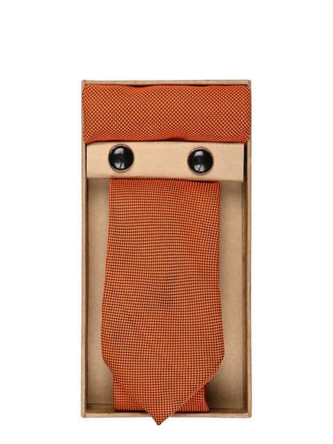 

Blacksmith Men Orange & Black Accessory Gift Set