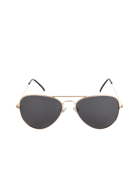 

Daniel Klein Men Black Aviator Sunglasses DK3053-C7