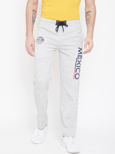 

Duke Men Grey Printed Track Pants