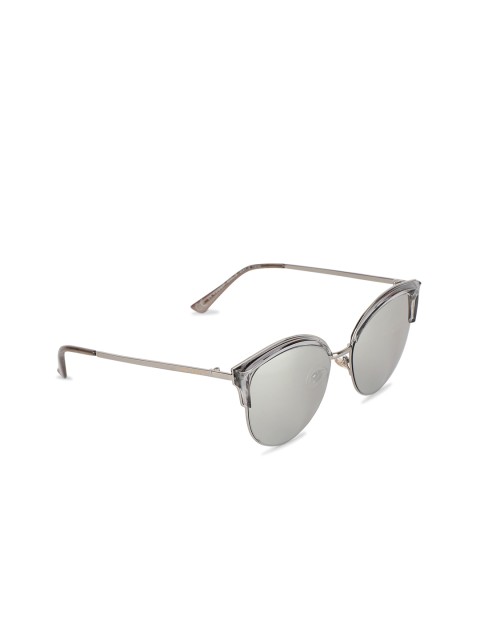 

Daniel Klein Women Cateye Sunglasses DK4256P-C3, Silver
