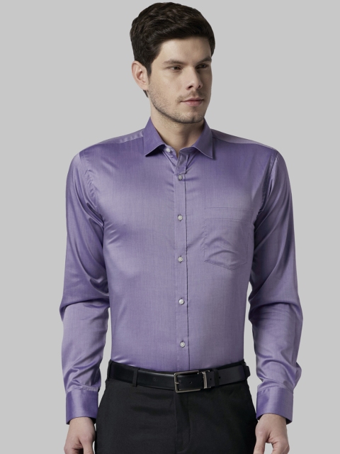 

Park Avenue Men Purple Slim Fit Solid Formal Shirt