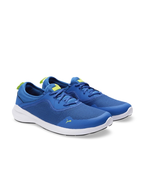 

Puma Men Blue Pronto IDP Royal -Limepunch Sneakers